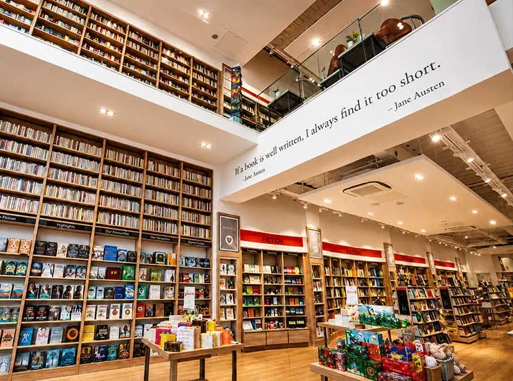 Foyles bookshop at Bond Street Chelmsford