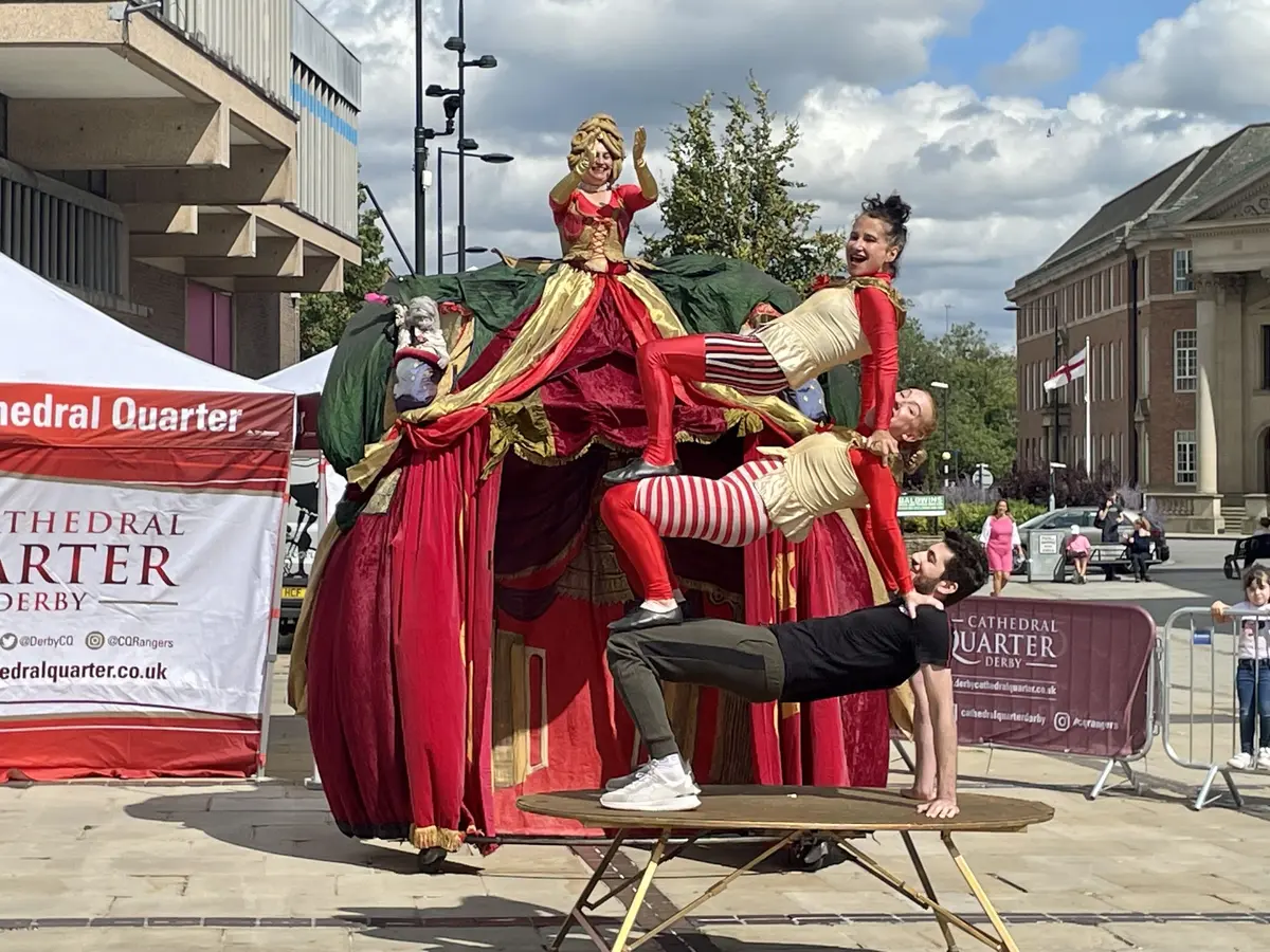 Dress Circle performing