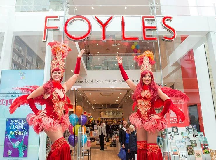 The children's section at Foyles, Bond Street Chelmsford