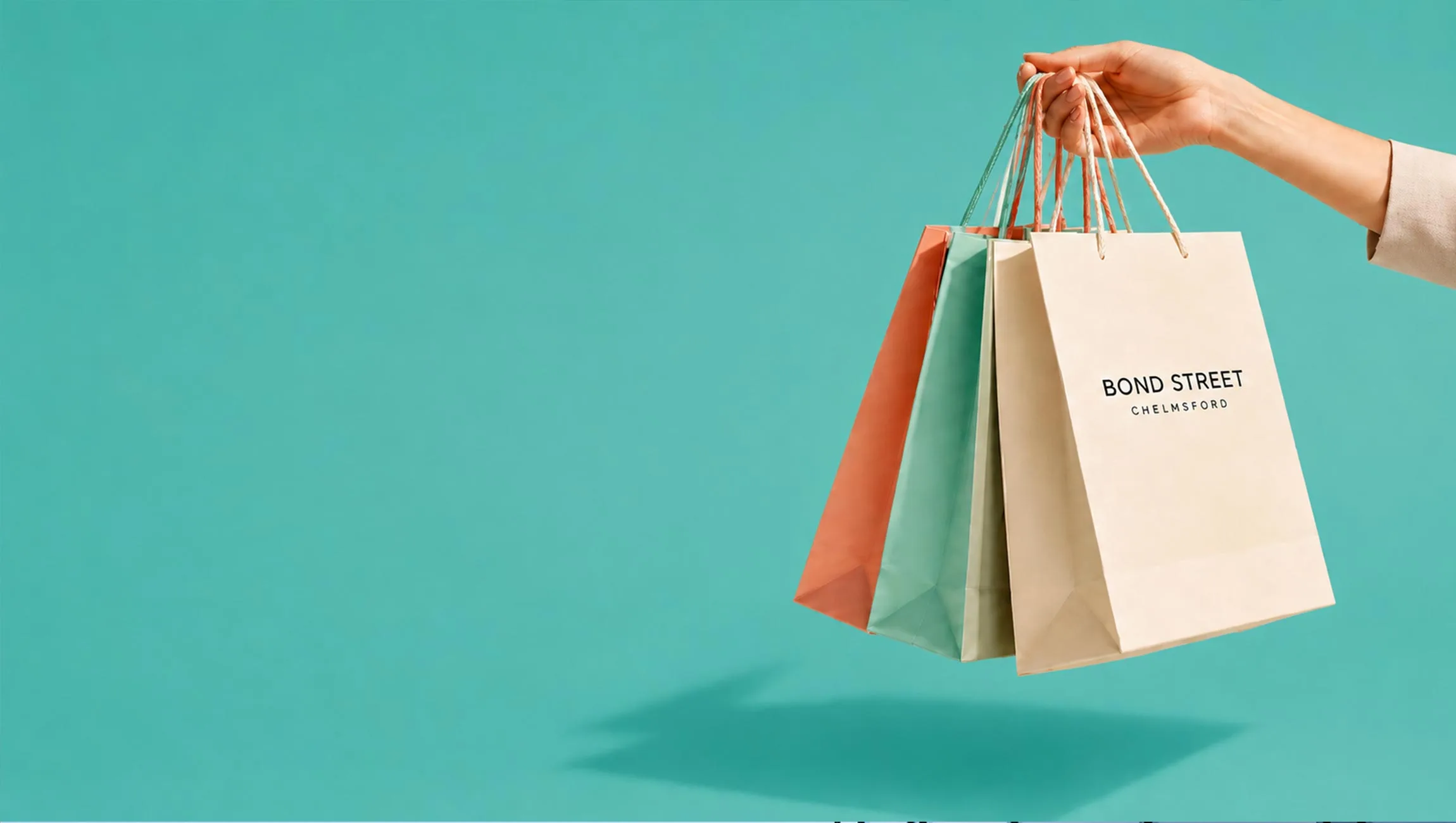Bond Street Chelmsford branded shopping bags